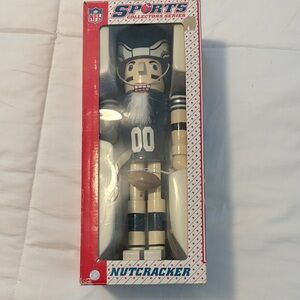 NFL Sports Collectors Series Nutcracker - Blue and White